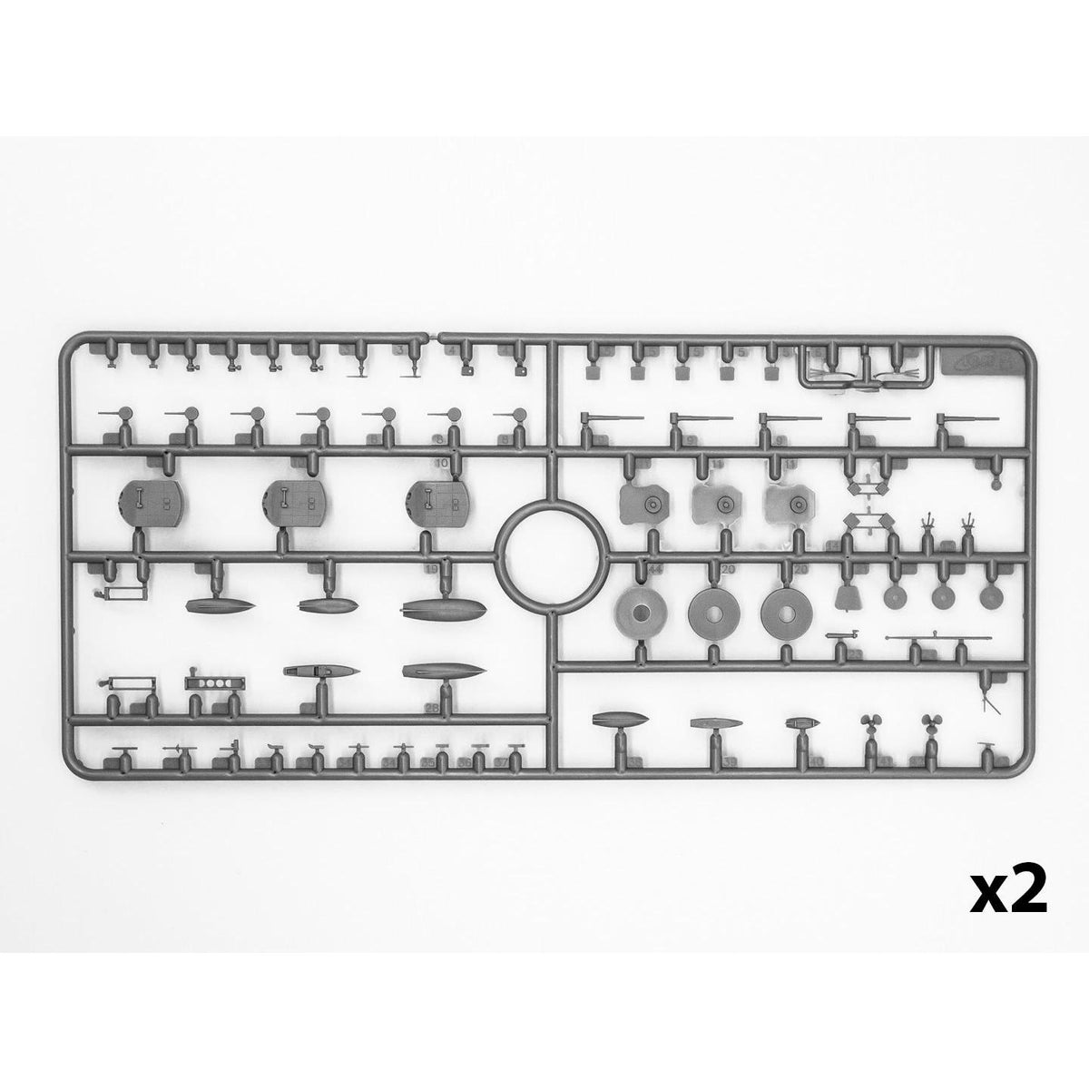 1/700 'Kronprinz' (full hull & waterline) WWI German Battleship