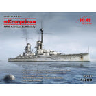 1/700 'Kronprinz' (full hull & waterline) WWI German Battleship