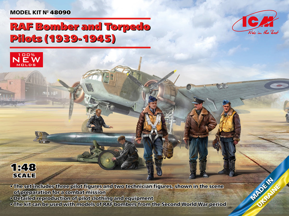 1/48 RAF Bomber and Torpedo Pilots (1939-1945)