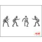 1/35 US Infantry in Gas Masks (1918) (4 Figures)