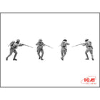 1/35 US Infantry in Gas Masks (1918) (4 Figures)