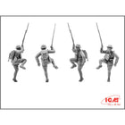 1/35 US Infantry in Gas Masks (1918) (4 Figures)