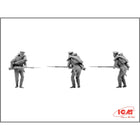 1/35 Prussian Line Infantry (1870-1871) (4 Figures - Officer on Horse 3 Soldiers)