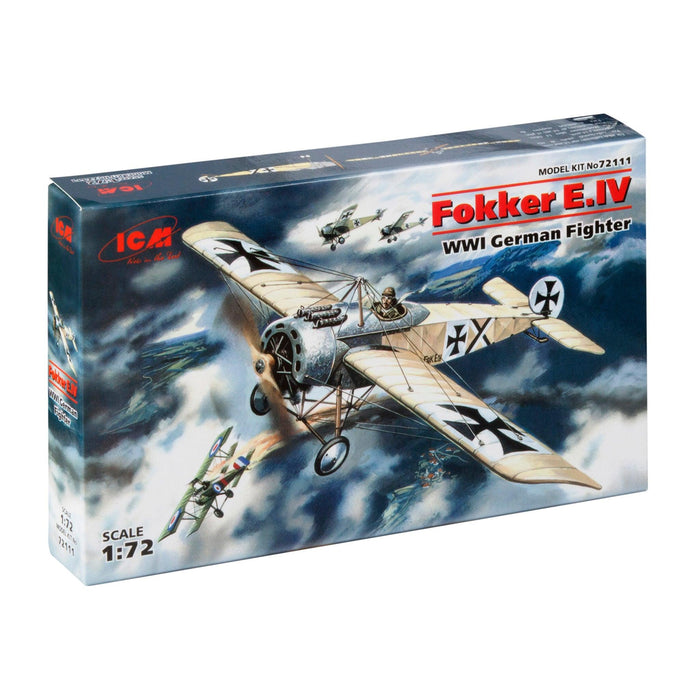 1/72 Fokker E.IV WWI German Fighter