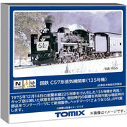 N JR C57 Steam Locomotive No. 135