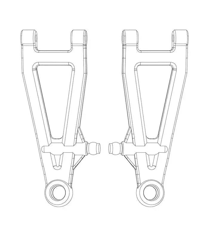Front Lower Swing Arm (20208)