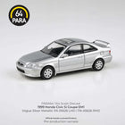 1/64 1999 Honda Civic EM1 Vogue Silver Metallic with Wing