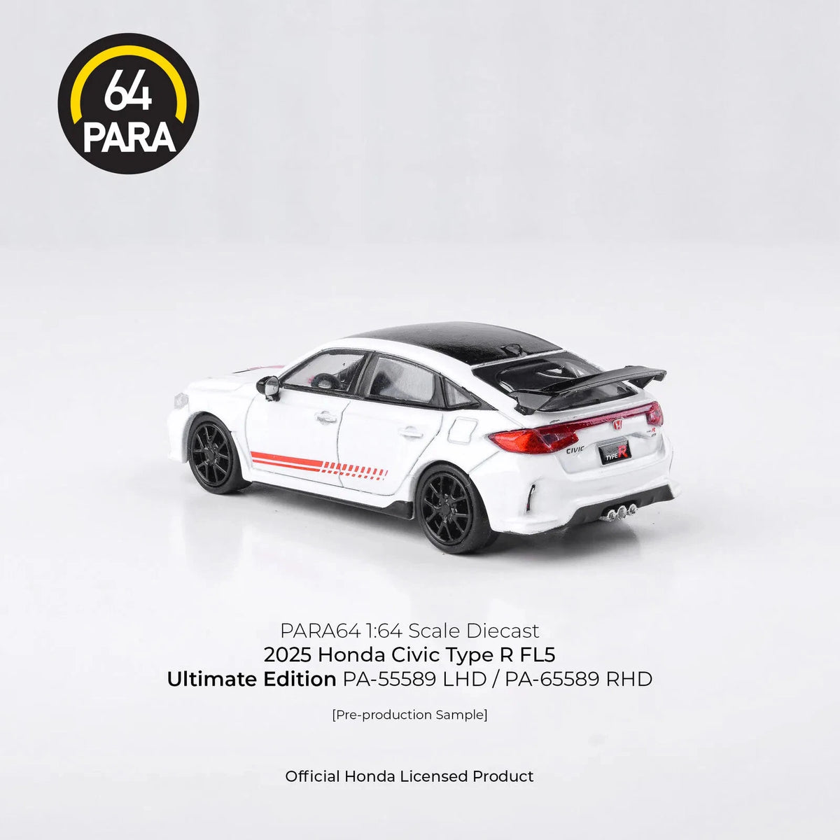 1/64 2025 Honda Civic Type R Ultimate Edition RHD