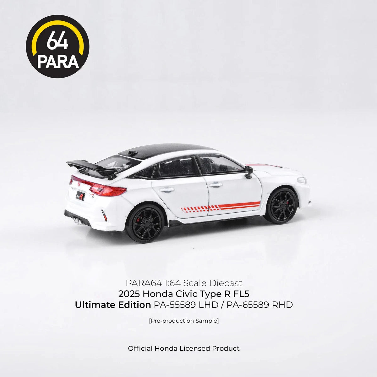 1/64 2025 Honda Civic Type R Ultimate Edition RHD
