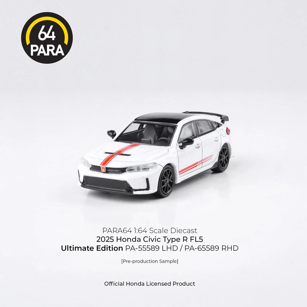 1/64 2025 Honda Civic Type R Ultimate Edition RHD