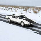 1/64 1972 De Tomaso Pantera White / Black