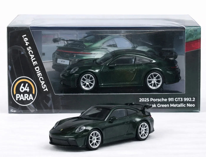 1/64 2025 Porsche 911 GT3 (992.2) Oak Green Metallic Neo RHD