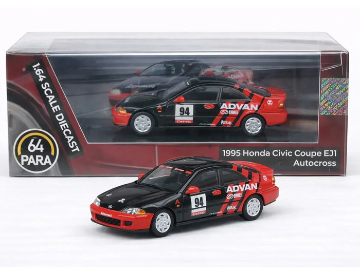 1/64 1995 Honda Civic Coupe EJ1 Autocross LHD