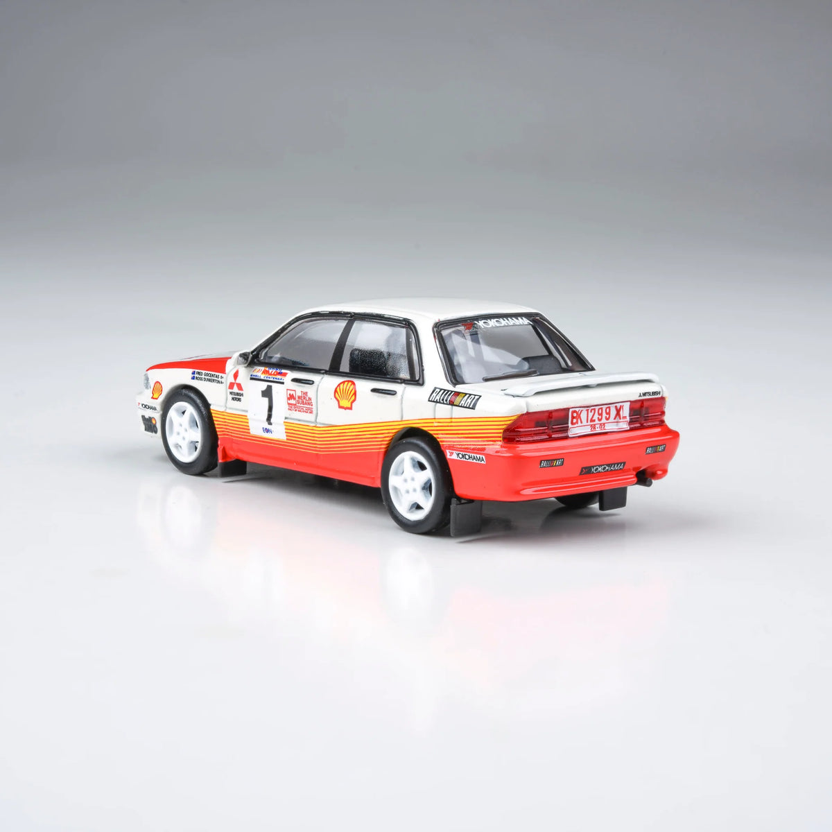 1/64 Mitsubishi Galant VR-4 APRC Rally Malaysia 1991 #1 RHD