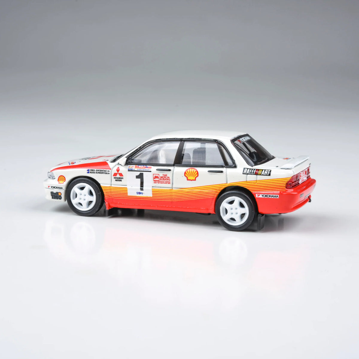 1/64 Mitsubishi Galant VR-4 APRC Rally Malaysia 1991 #1 RHD
