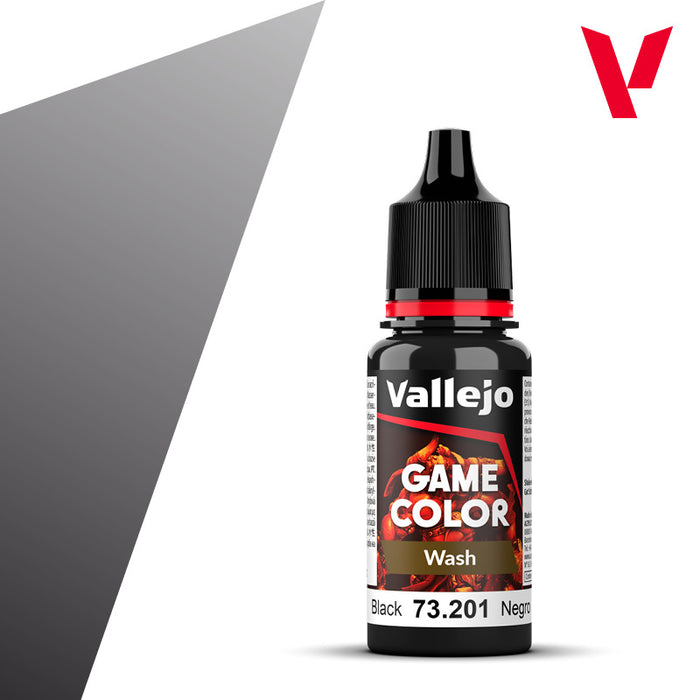 Game Color Wash: Black 18ml