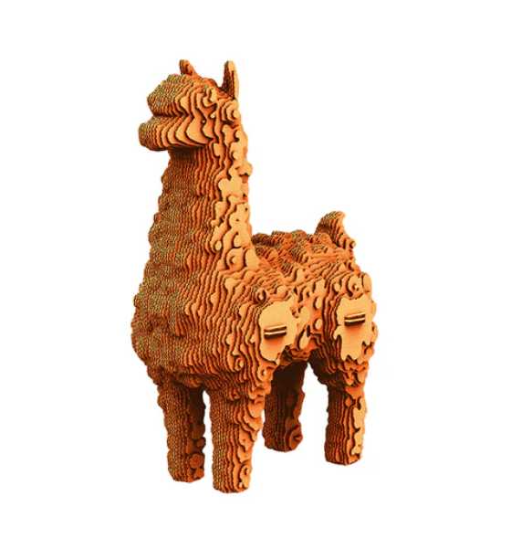 image4_60pc 3D Puzzle Alpaca