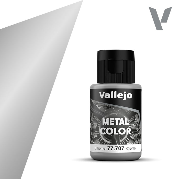 Metal Color - Chrome 32ml Acrylic Paint