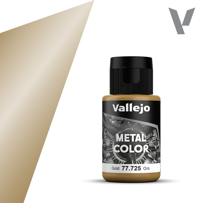 Metal Color - Gold 32ml Acrylic Paint
