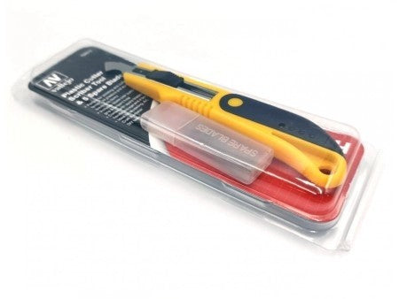 Plastic Cutter Scriber Tool and 5 Spare Blades