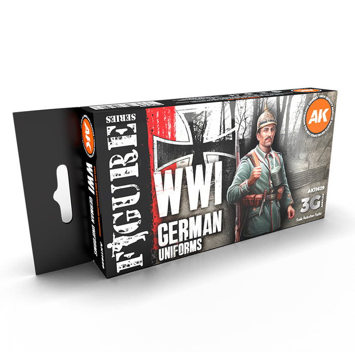 Figure Series: WWI German Uniform Acrylic Paint Set 3rd Generation