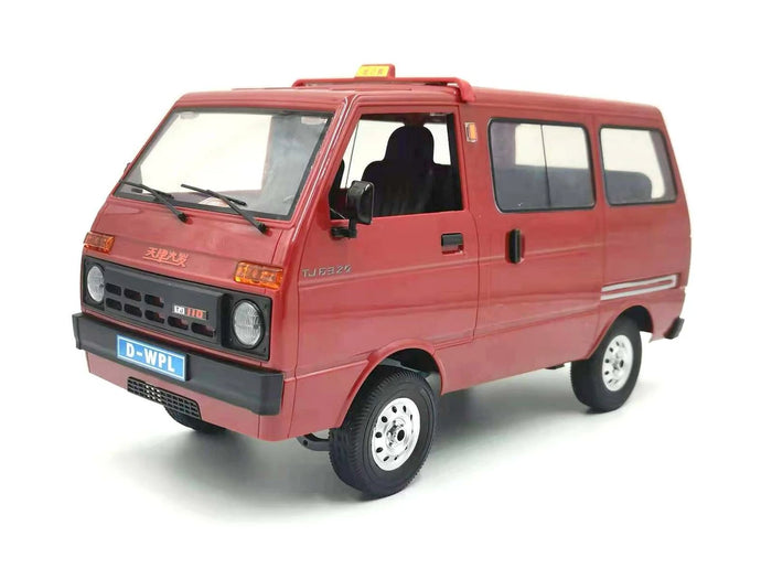 1/10 RC Kei Drift Van Hijet80 RTR Red