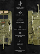 1/30 American "Sherman"/ Pershing M26 RC Battle Tank