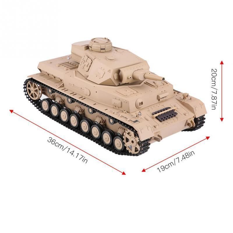 1/16 German Panzer IV (F Type) RC Medium Tank