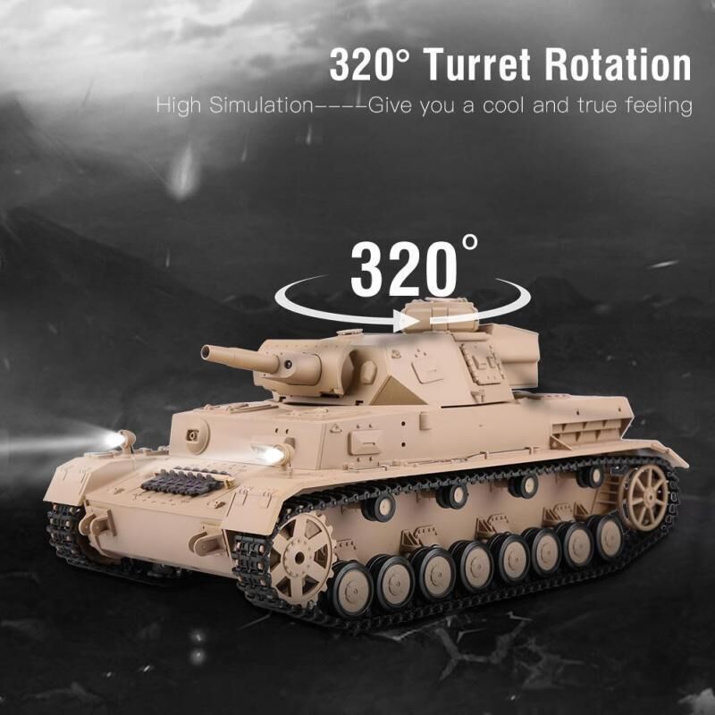 1/16 German Panzer IV (F Type) RC Medium Tank