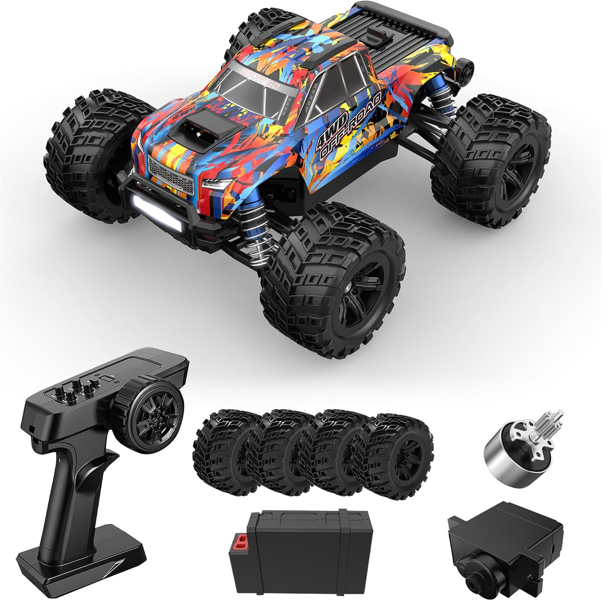1/20 Hyper Go 4WD Off-road Brushless 2S RC Monster Truck