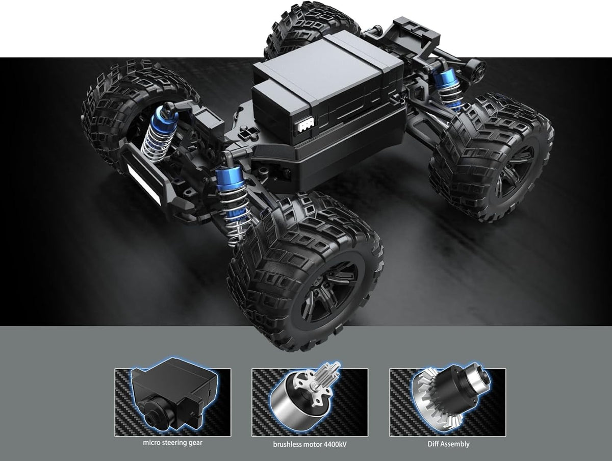 1/20 Hyper Go 4WD Off-road Brushless 2S RC Monster Truck
