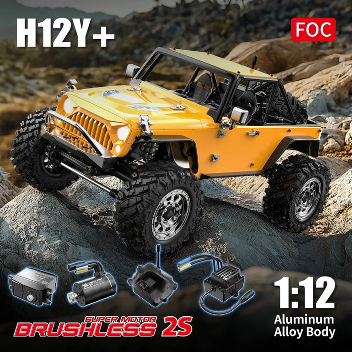 1/12 Hyper Go FOC 4WD Off-Road Brushless 2S RC Crawler