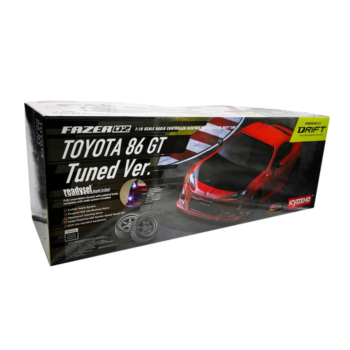 1/10 Fazer D2 Toyota 86 GT Tuned Ver. Lightning Red 2WD Electric Drift Car