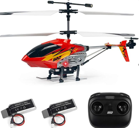 RC Helicopter Dual Battery Version (Red)
