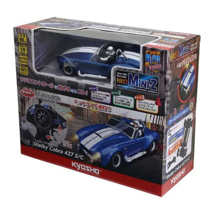 1/28 First Mini-Z Shelby Cobra 427 S/C Blue