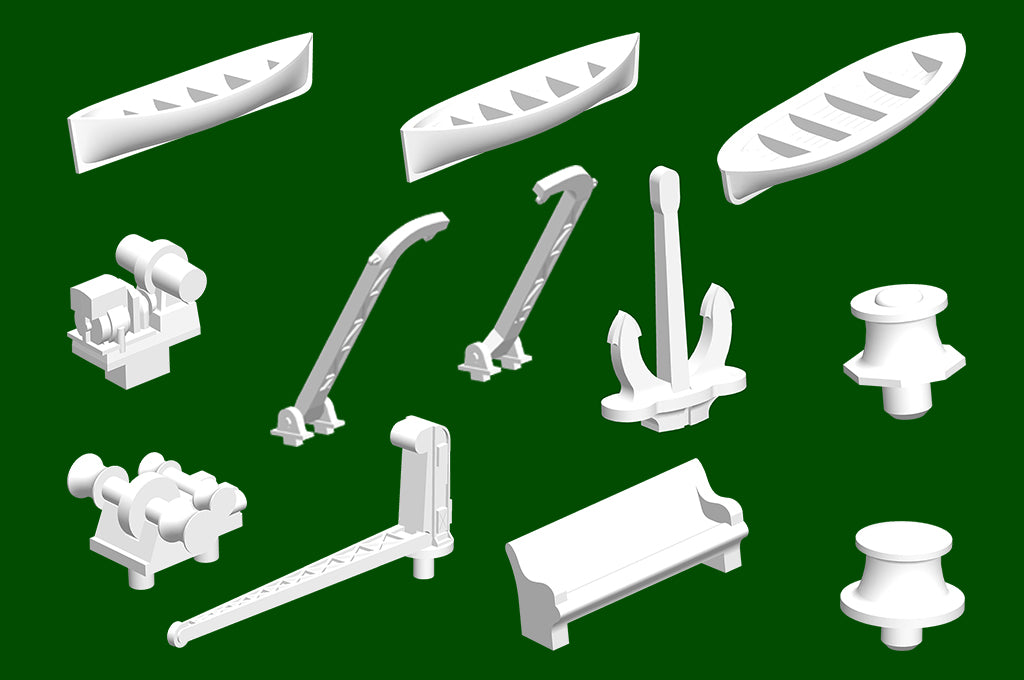1/700 Britanic Plastic Model Kit