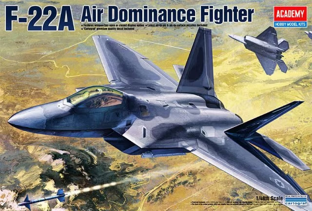1/48 Lockheed Martin F-22A Raptor USAF