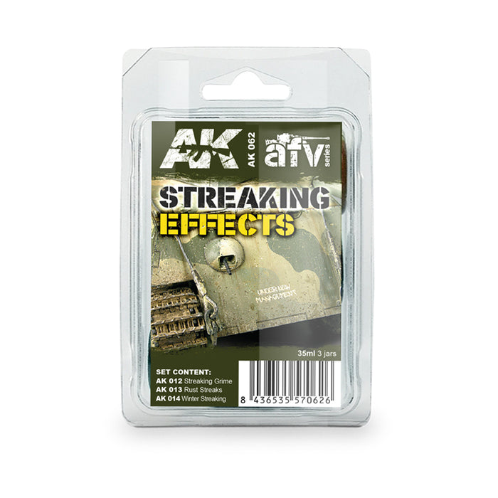 Streaks Weathering Enamel Paint Set
