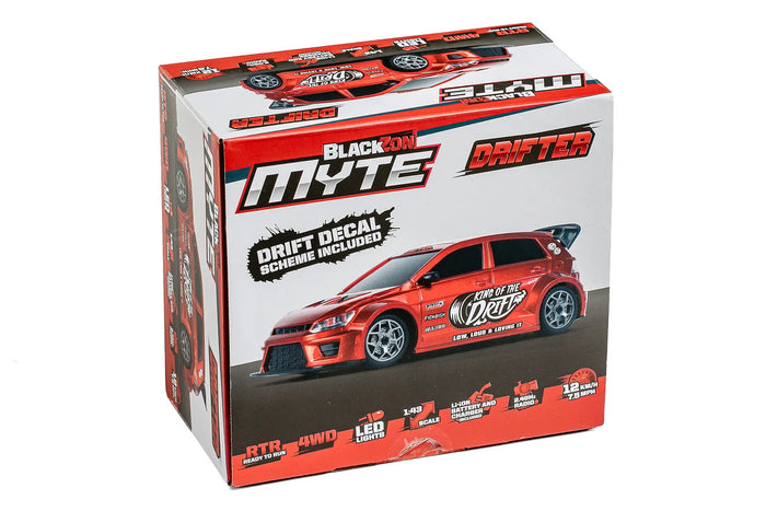 1/43 Myte D Drift Car Red