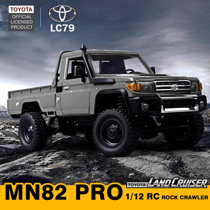 1/12 Toyota Land Cruiser 79 4WD RC Crawler with LED Lights RTR
