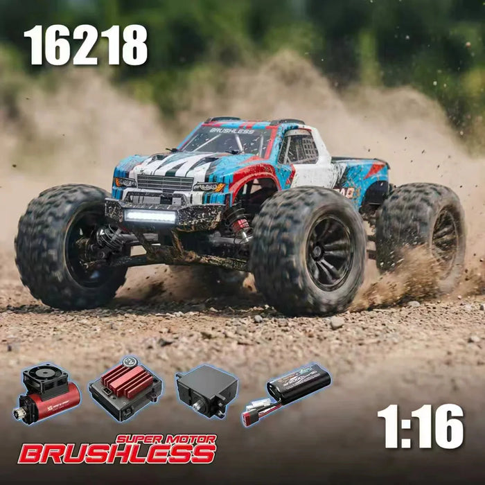 1/16 HyperGo 4WD Brushless RC Truck