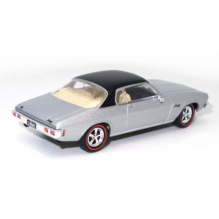 1/64 1973 Monaro HQ LS 2 Door Silver/Black