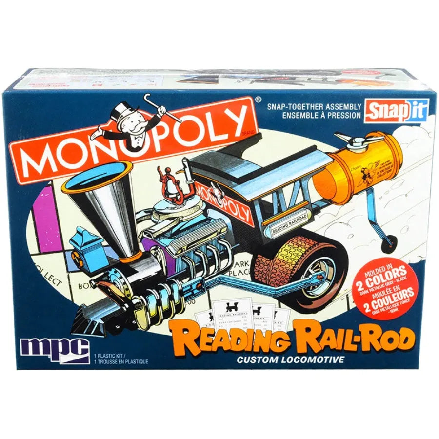 1/25 Monopoly Reading Railroad Custom Locomotive Snap Kit