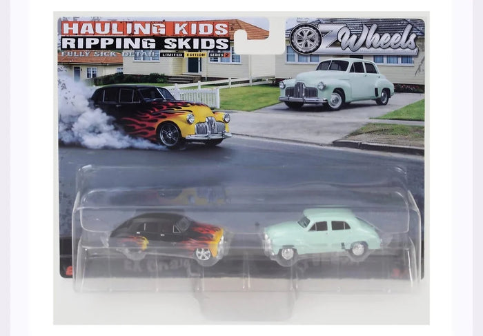 1/64 Hauling Kids & Ripping Skids - FX Holden Sedan