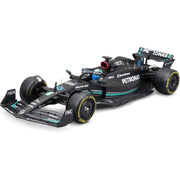 1/24 2023 F1 Mercedes-AMG W14 #63 with Russell Driver Figurine in WB