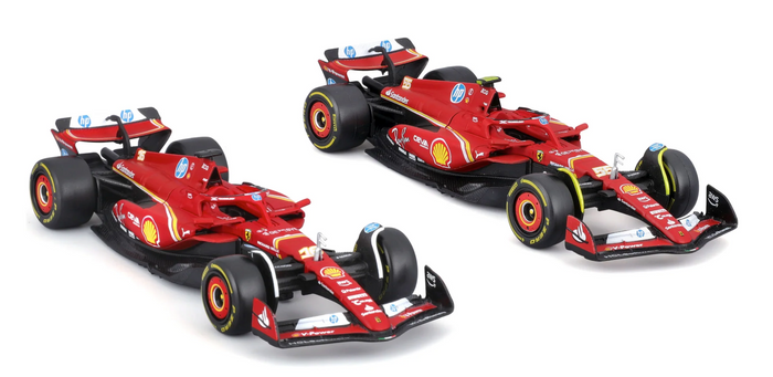 1/43 Ferrari Gift Set 2024 SF-24 #16 & #55 2pcs
