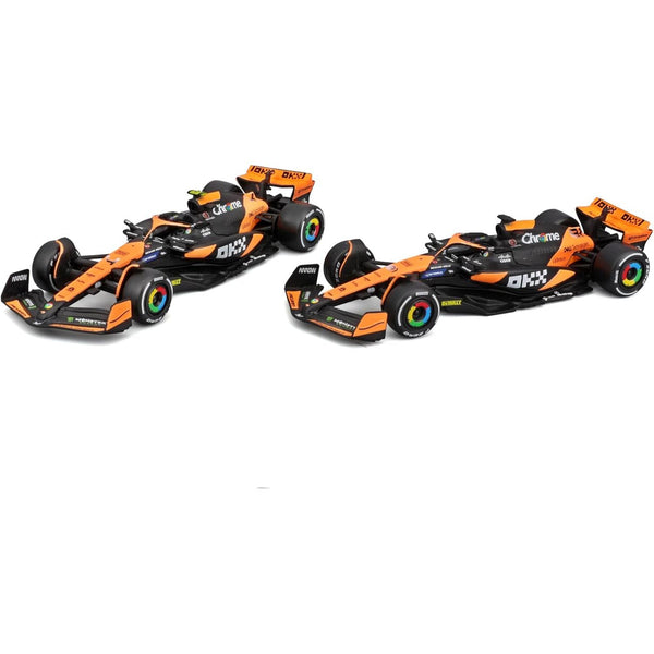 1/43 F1 Gift Set 2024 McLaren MCL38 #4 & #81 2pcs