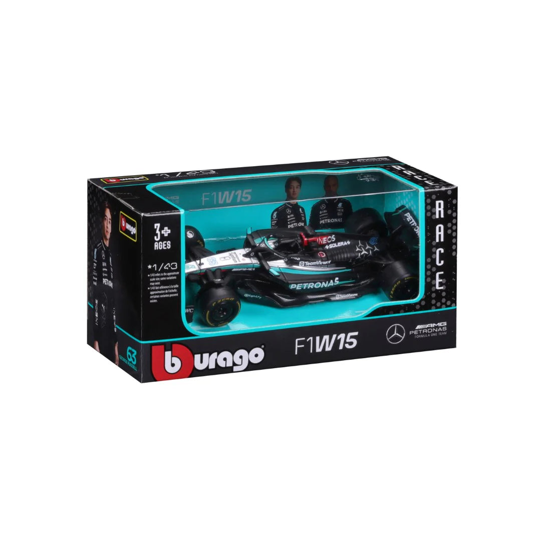1/43 2024 F1 Mercedes-AMG W15 #63 Russell WB