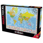 700pc XL World Map Puzzle