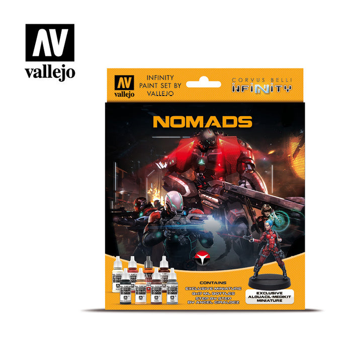 70233 Infinity Nomads Exclusive Miniature Acrylic Paint Set